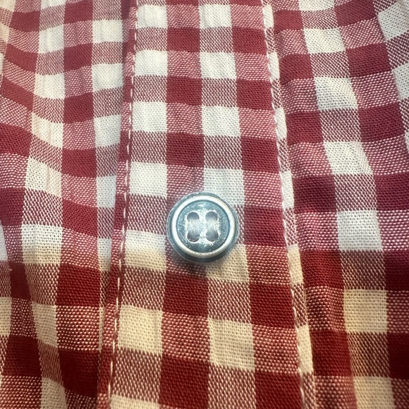 Kut from the Kloth Feena Textured Button Down Womens Shirt Size Medium NWOT - Picture 7 of 12